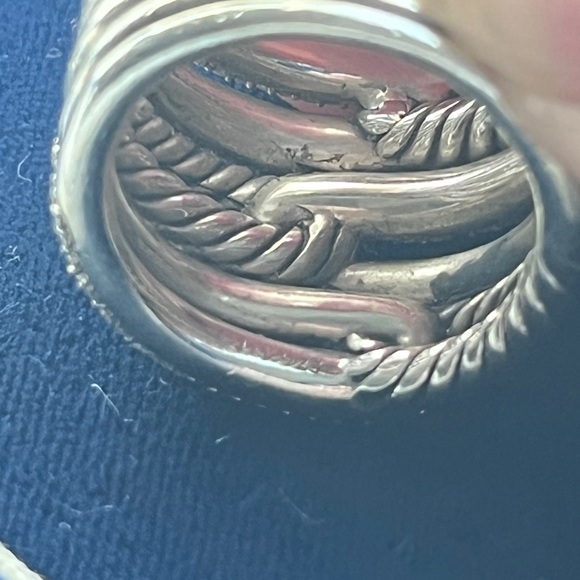 David Yurman Labyrinth ring Triple-Loop - Picture 6 of 9